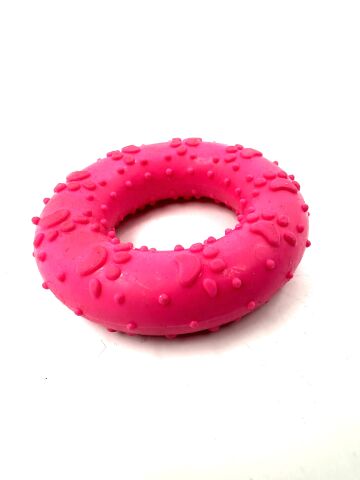 Küçük Irk ve Yavru Köpek Diş Kaşıma Oyuncağı - Tartar Önleyici 7cm (Pembe)