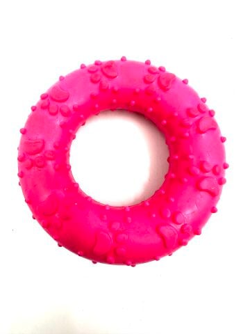 Küçük Irk ve Yavru Köpek Diş Kaşıma Oyuncağı - Tartar Önleyici 7cm (Pembe)