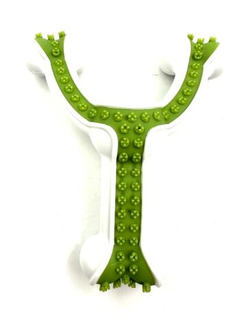 Nane Aromalı Köpek Diş Kaşıma Oyuncağı - Çatal Model 15cm