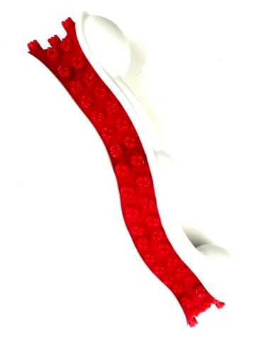 Biftek Aromalı Köpek Diş Kaşıma Oyuncağı - 13cm (Kırmızı)