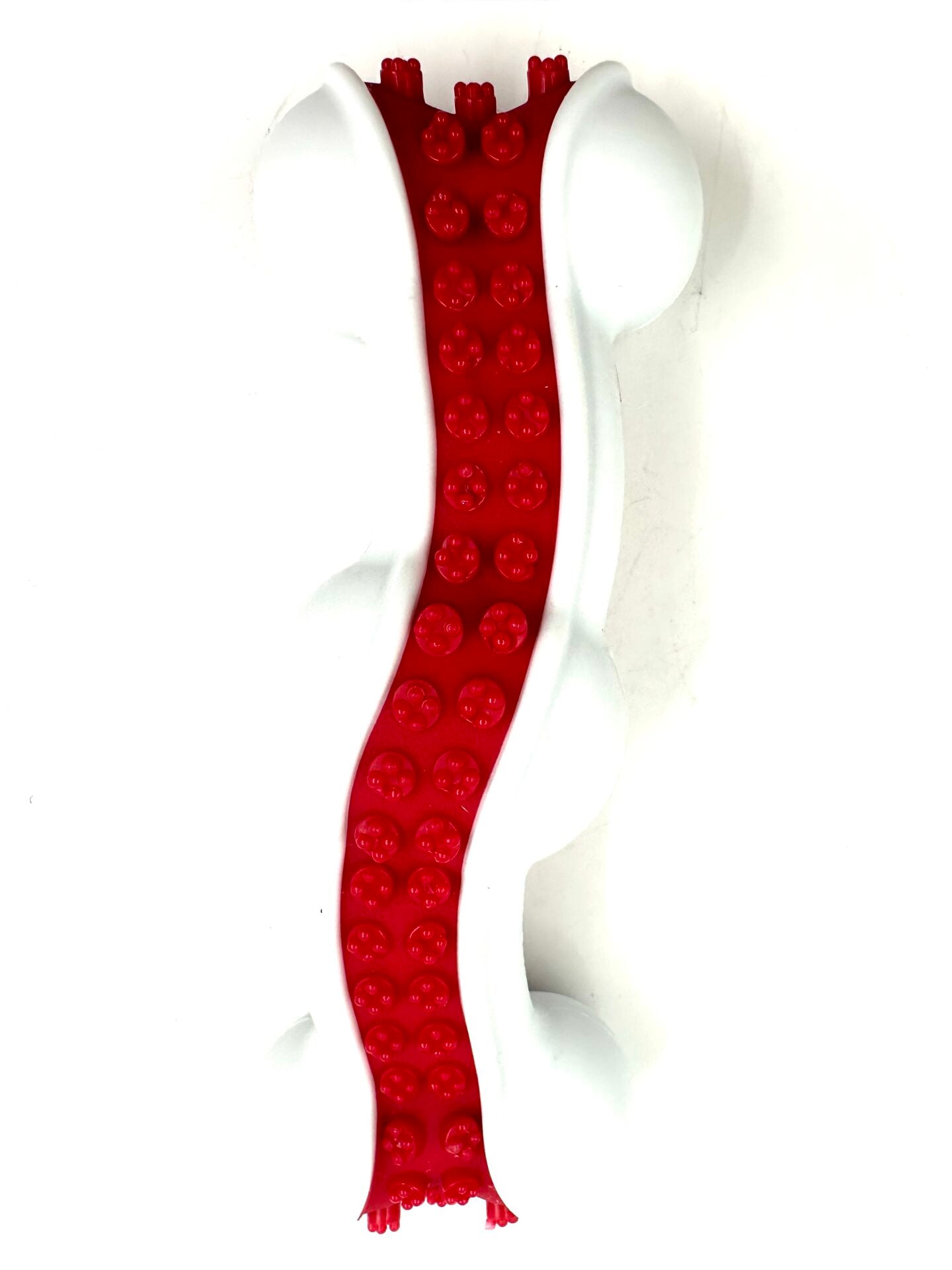 Biftek Aromalı Köpek Diş Kaşıma Oyuncağı - 13cm (Kırmızı)