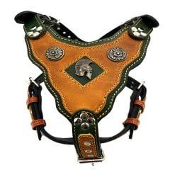 Özel Tasarım Spartalı Kasklı Köpek Göğüs Tasması