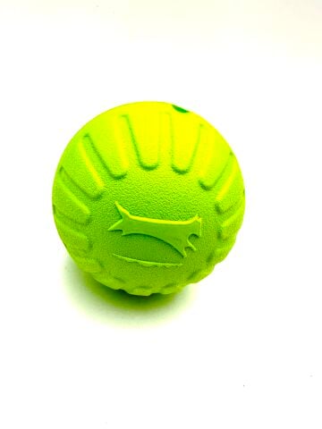 Köpek Eğitim Topu - Suda Batmaz Köpek Oyuncağı 9cm (Yeşil)
