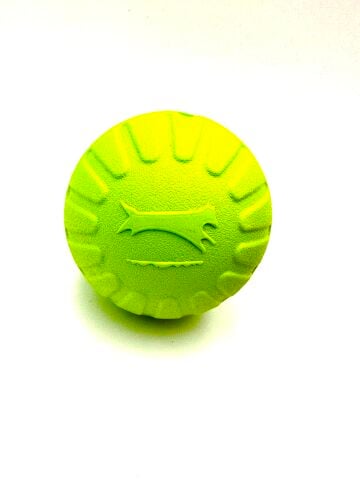 Köpek Eğitim Topu - Suda Batmaz Köpek Oyuncağı 9cm (Yeşil)