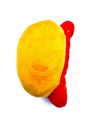 Sesli Peluş Sosis Köpek Oyuncağı - Diş Kaşıma 15cm