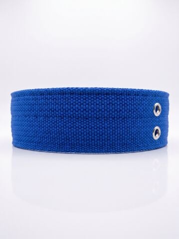 Köpek Boyun Tasması | Güçlendirilmiş Çift Dilli (4cm / 5cm) Lacivert
