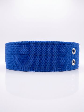 Köpek Boyun Tasması | Güçlendirilmiş Çift Dilli (4cm / 5cm) Lacivert