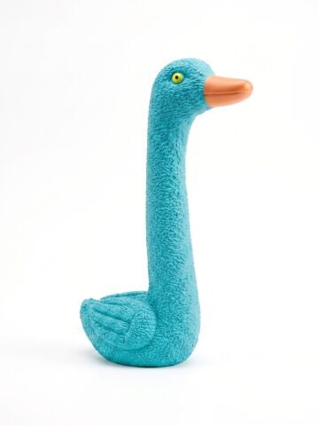 Sesli Köpek Isırma Oyuncağı - Yumuşak Ördek Diş Kaşıma Figürü (23 cm)