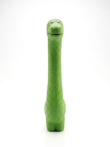 Sesli Köpek Çiğneme Oyuncağı - Yumuşak Dinazor Diş Kaşıma Figürü (23 cm)