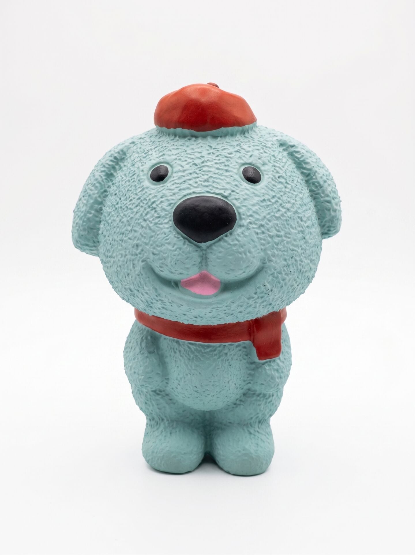 Sesli Köpek Isırma Oyuncağı - Esnek Köpek Diş Kaşıyıcı (Mavi) (15 cm)