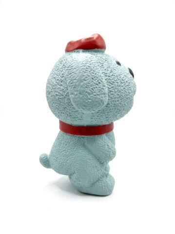 Sesli Köpek Isırma Oyuncağı - Esnek Köpek Diş Kaşıyıcı (Mavi) (15 cm)