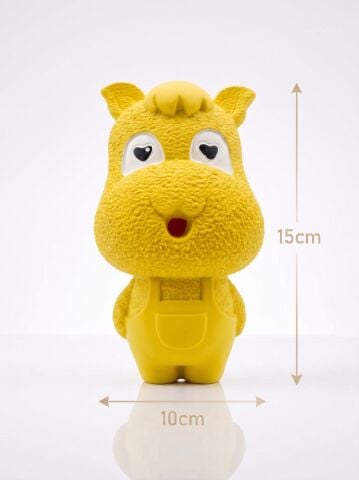 Sesli Köpek Çiğneme Oyuncağı - Sevimli Figür Diş Kaşıyıcı (15 cm)