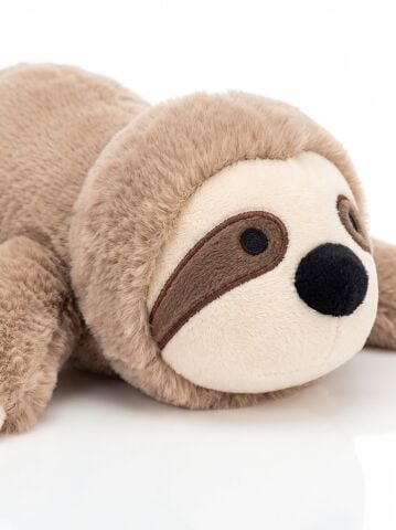 Sesli ve Hışırtılı Tembel Hayvan Peluş Köpek Oyuncağı 40 cm