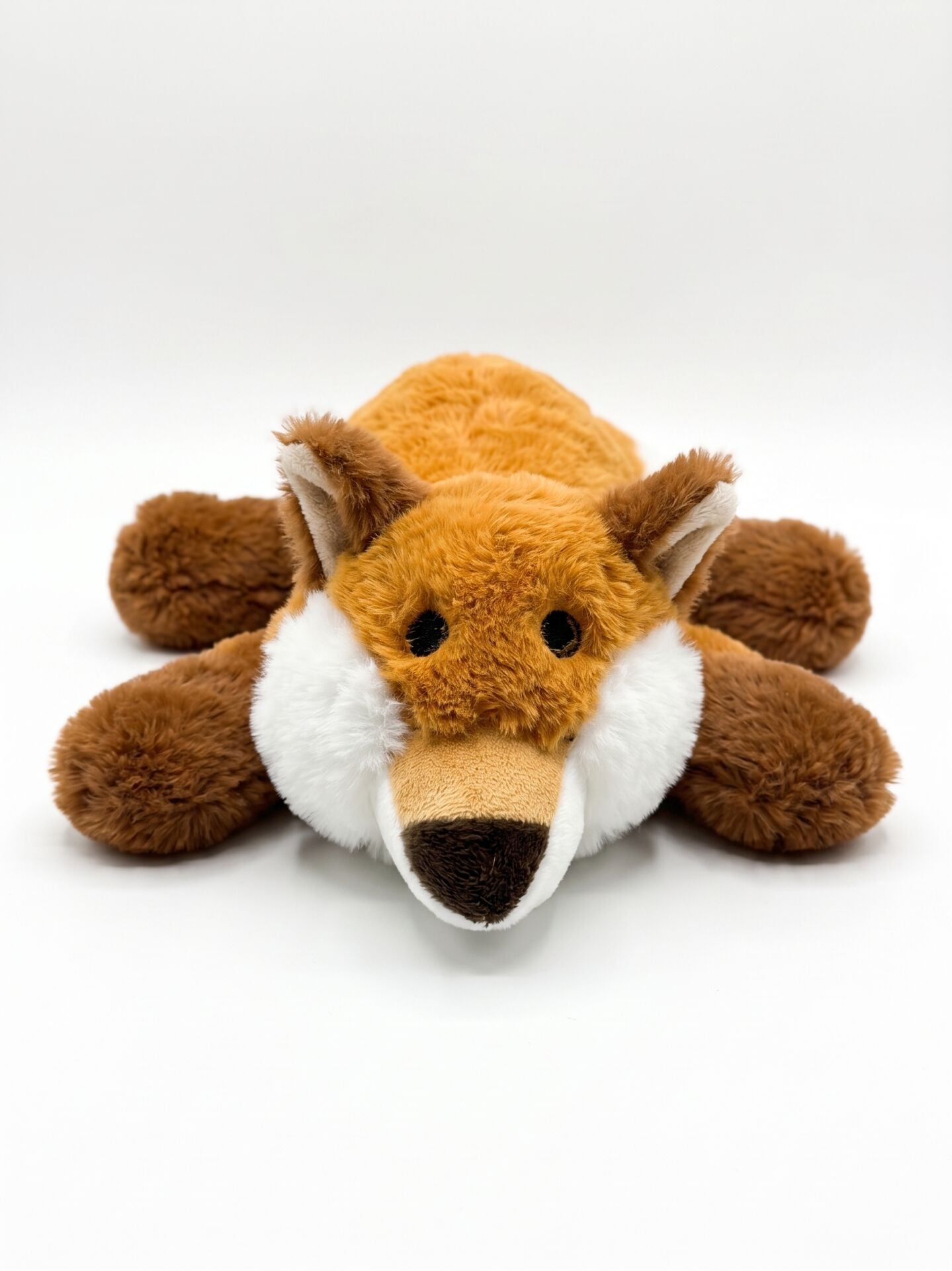 Sesli ve Hışırtılı Tilki Peluş Köpek Oyuncağı 40 cm