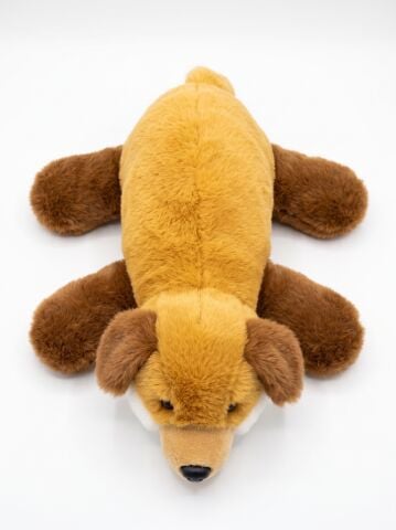 Sesli ve Hışırtılı Tilki Peluş Köpek Oyuncağı 40 cm