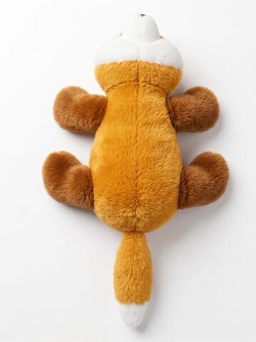 Sesli ve Hışırtılı Tilki Peluş Köpek Oyuncağı 40 cm