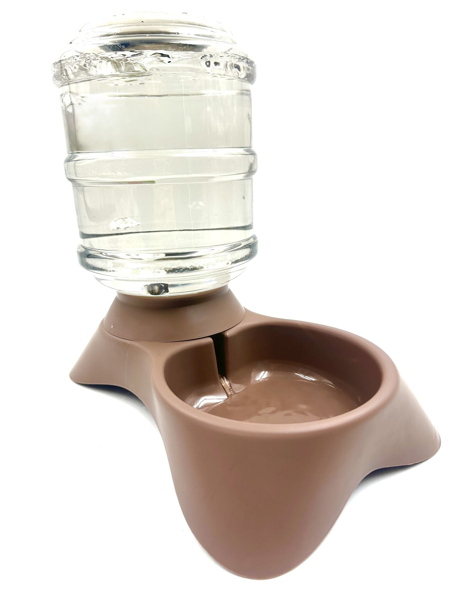 3.5 Litre Hazneli Otomatik Kedi ve Köpek Su Kabı (Kahverengi)