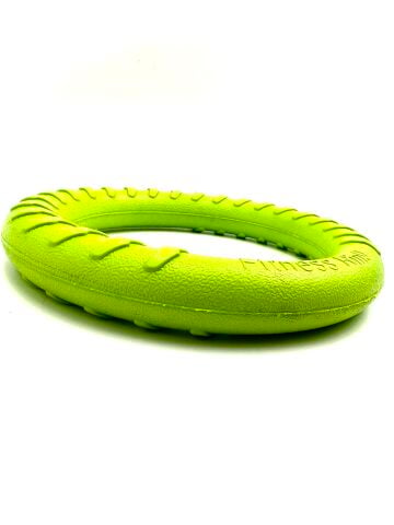 Suda Batmaz EVA Köpek Eğitim Halkası Oyuncağı - Fitness Ring (Yeşil) (30 cm)