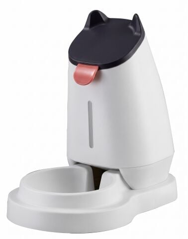 3.2 Litre Hazneli Otomatik Kedi ve Köpek Su Kabı - Göstergeli Sebil (Beyaz)