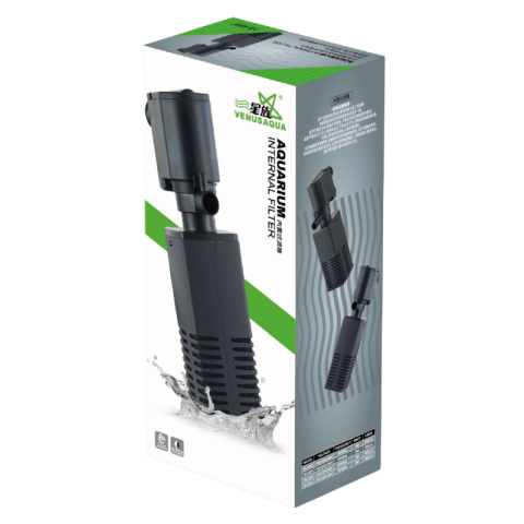 Venusaqua VS-420F Akvaryum İç Filtre ve Temizleme Motoru 500 L/H (6W)