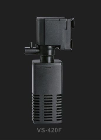 Venusaqua VS-420F Akvaryum İç Filtre ve Temizleme Motoru 500 L/H (6W)