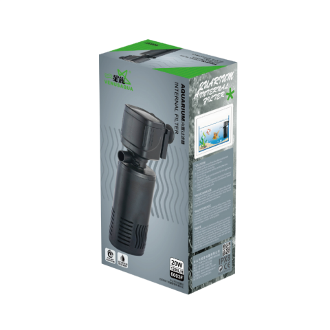 VenusAqua 6003F Akvaryum İç Filtre - 1200 L/H 20W Güçlü Su Temizleyici