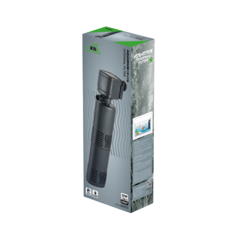 VenusAqua 6004F Çift Hazneli Akvaryum İç Filtre - 1200 L/H 20W