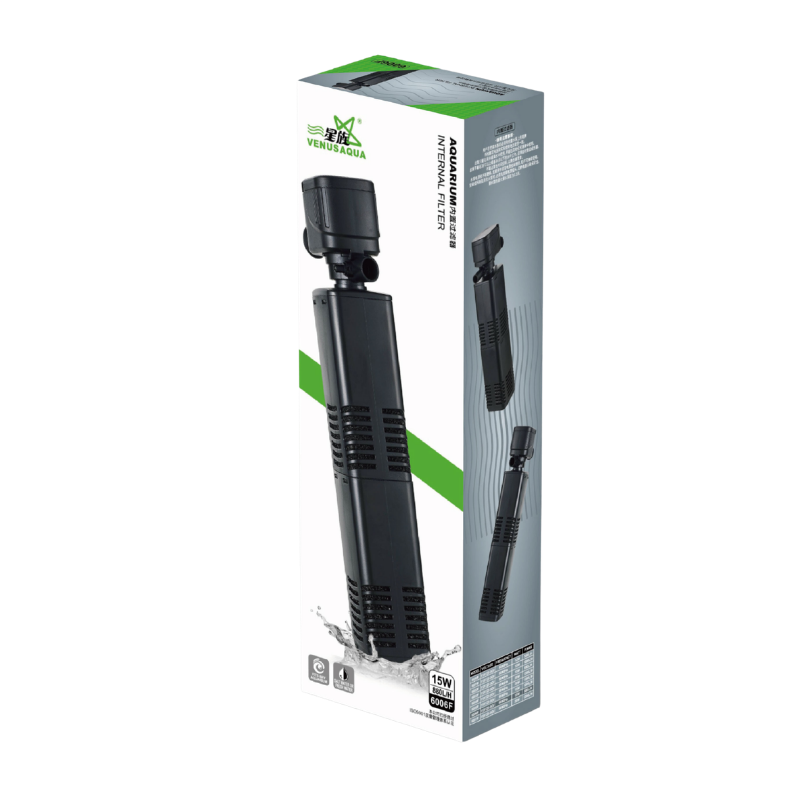 VenusAqua 6006F Şelale Aparatlı Akvaryum İç Filtre - 880 L/H 15W