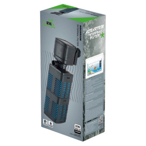 VenusAqua VS-1800F Akvaryum İç Filtre - 2000 L/H 30W Yüksek Kapasiteli