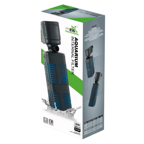 VenusAqua VS-1800F Akvaryum İç Filtre - 2000 L/H 30W Yüksek Kapasiteli