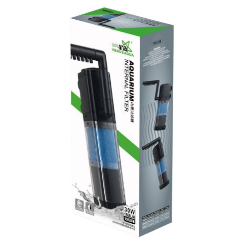 VenusAqua VS-920FA Akvaryum İç Filtre - 1500 L/H 30W Yüksek Performans